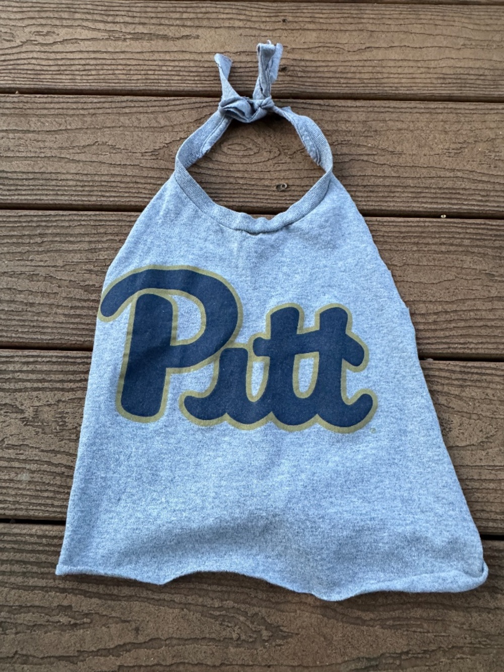 PITT vintage reworked halter top small